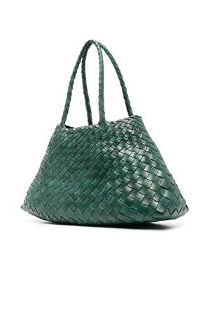 Santa Croce Big forest green tote bag DRAGON DIFFUSION | 8892FOREST